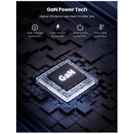 Сетевое зарядное устройство UGREEN CD224 (70774) Black - фото 7