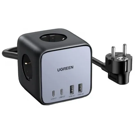 Сетевое зарядное устройство UGREEN CD268 (60113) DigiNest Cube C...