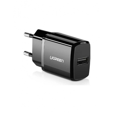 Сетевое зарядное устройство UGREEN ED011 (50459) USB-A Wall Charger 1 порт. черный - фото 1