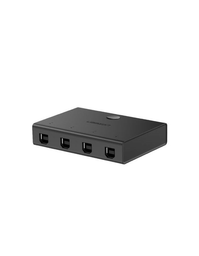 Сплиттер UGREEN US158 (30346) USB 2.0 Sharing S Witch 4x1. черный
