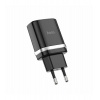 Сетевое зарядное устройство Hoco C12Q, 1USB, 3А, QC3.0, черный (...