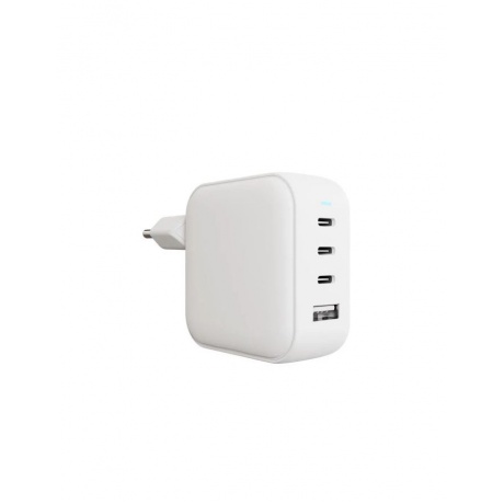Сетевое зарядное устройство VLP G-Charge 100Вт 3*USB-C+USB-A, PD, QC, белый - фото 1