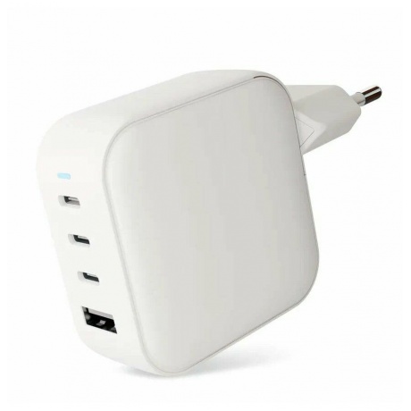Сетевое зарядное устройство VLP G-Charge 100Вт 3*USB-C+USB-A, PD, QC, белый - фото 2