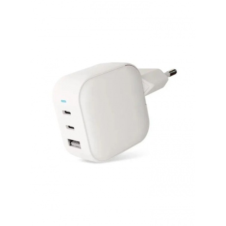 Сетевое зарядное устройство VLP G-Charge 65Вт 2*USB-С+USB-A, PD, QC, белый - фото 2