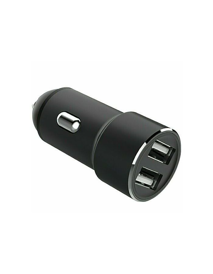 Автомобильное зарядное устройство Unico 2USB 2,4A с кабелем microUSB, 1м.