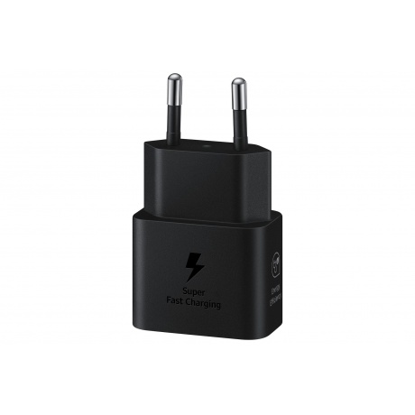 Сетевое зарядное устройство Samsung 25W USB Type-C, black (EP-T2510XWEGRU) - фото 4