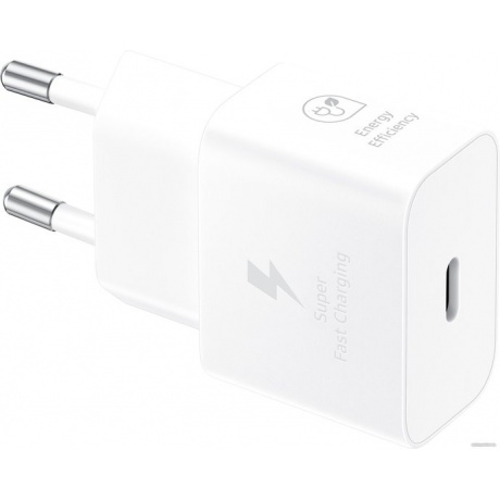 

Сетевое зарядное устройство Samsung 25W USB Type-C, white (EP-T2510NWEGRU)