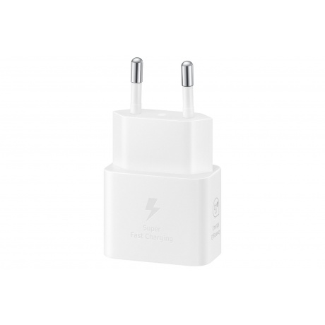 Сетевое зарядное устройство Samsung 25W USB Type-C, white (EP-T2510NWEGRU) - фото 2
