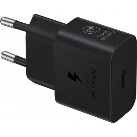 

Сетевое зарядное устройство Samsung 25W USB Type-C, black (EP-T2510XBEGRU)