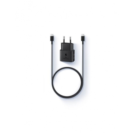 Сетевое зарядное устройство Samsung 25W USB Type-C, black (EP-T2510XBEGRU) - фото 3