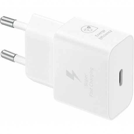 Сетевое зарядное устройство Samsung 25W USB Type-C, white(EP-T2510XWEGRU) - фото 3