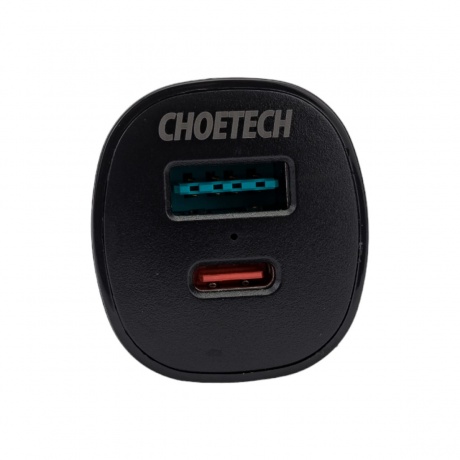 Автомобильное зарядное устройство Choetech QC 3,0 + PD 20 Вт, 38 Вт (TC0005) - фото 2