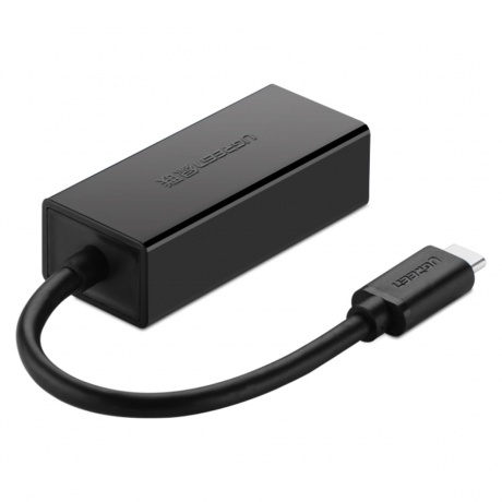 Сетевой адаптер UGREEN USB C 2.0 10/100 Mbps, 110 мм (30287) - фото 2