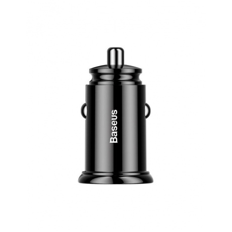 Автомобильное зарядное устройство Baseus Circular Plastic Black (CCALL-YD01) - фото 4