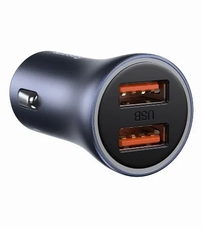 Автомобильное зарядное устройство Baseus Golden Contactor Pro Da...