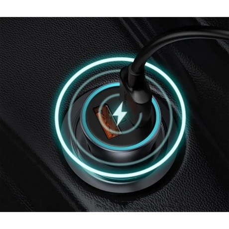 Автомобильное зарядное устройство Baseus Golden Contactor Pro Dark Gray (TZCCJD-A0G) - фото 11