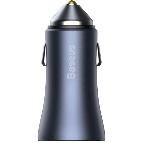 Автомобильное зарядное устройство Baseus Golden Contactor Pro Dark Gray (TZCCJD-A0G) - фото 4