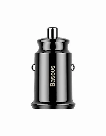 Автомобильное зарядное устройство Baseus Grain Black (CCALL-ML01...
