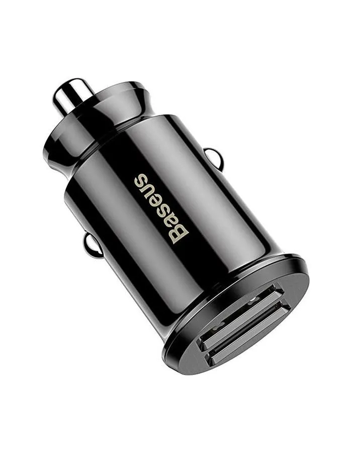 Автомобильное зарядное устройство Baseus Grain Black (CCALL-ML01) - фото 5