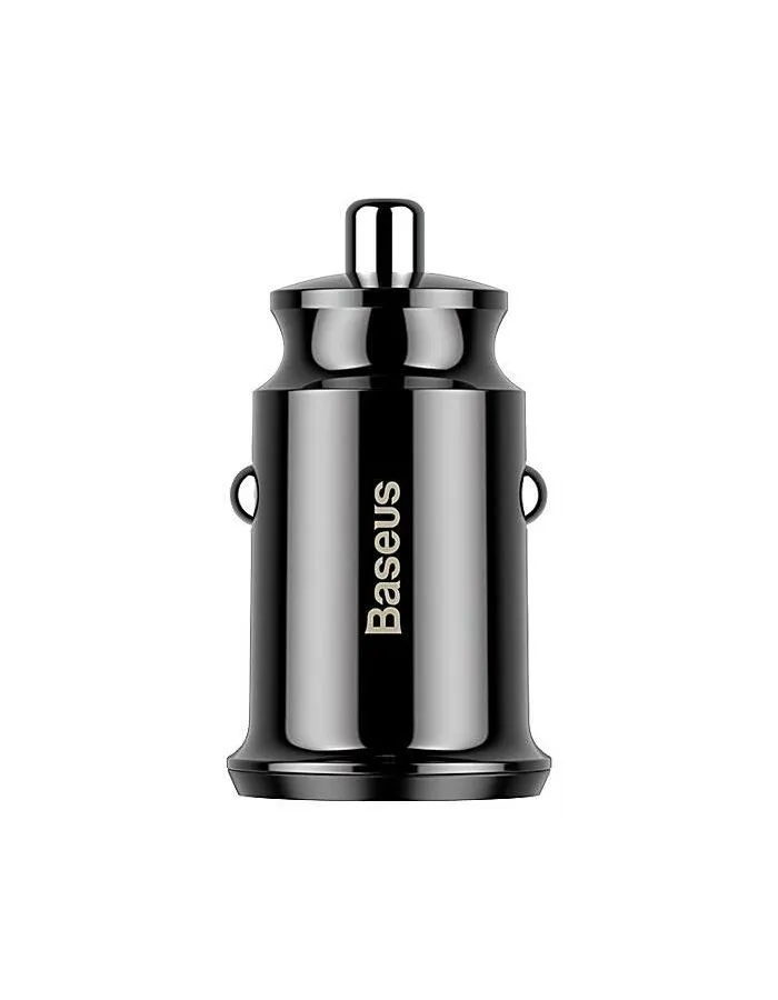 Автомобильное зарядное устройство Baseus Grain Black (CCALL-ML01) - фото 1