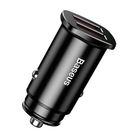 Автомобильное зарядное устройство Baseus QuickCharge3 Black (CCALL-DS01) - фото 2
