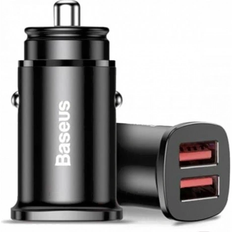 Автомобильное зарядное устройство Baseus QuickCharge3 Black (CCA...