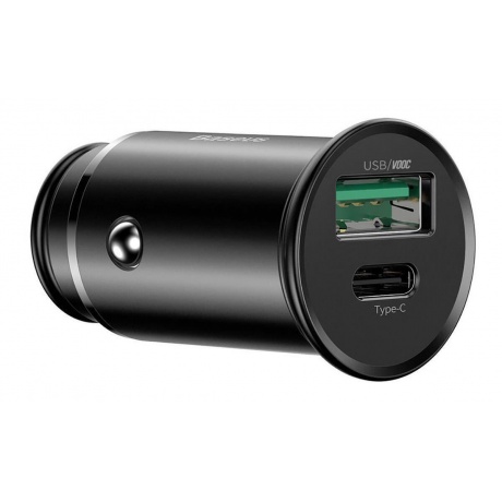 Автомобильное зарядное устройство Baseus QuickCharge3 Black (CCALL-DS01) - фото 3