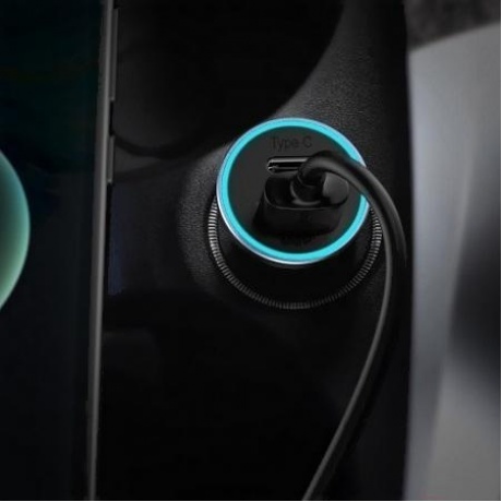 Автомобильное зарядное устройство Baseus Golden Contactor Pro Dark Gray (TZCCJD-0G) - фото 6