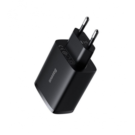 Сетевое зарядное устройство Baseus Compact 17W EU Black (CCXJ020101) - фото 5