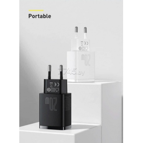 Сетевое зарядное устройство Baseus Compact 20W Black (CCXJ-B01) - фото 12