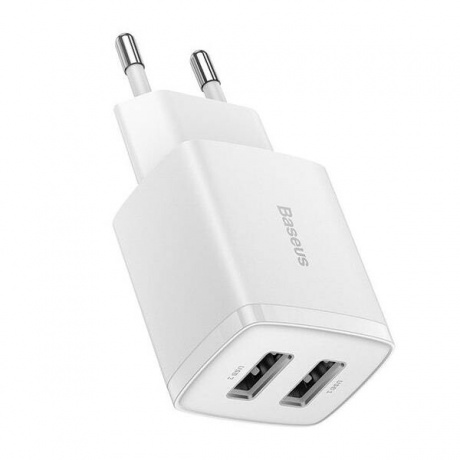 Сетевое зарядное устройство Baseus Compact Charger CCCP10UE White (CCXJ010202) - фото 18