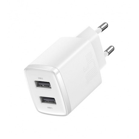 Сетевое зарядное устройство Baseus Compact Charger CCCP10UE White (CCXJ010202) - фото 5