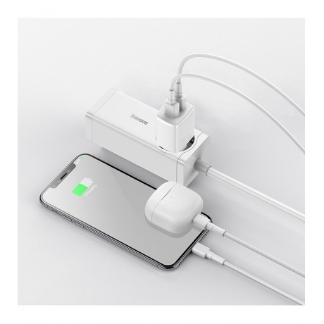 Сетевое зарядное устройство Baseus Compact Charger CCCP10UE White (CCXJ010202) - фото 10