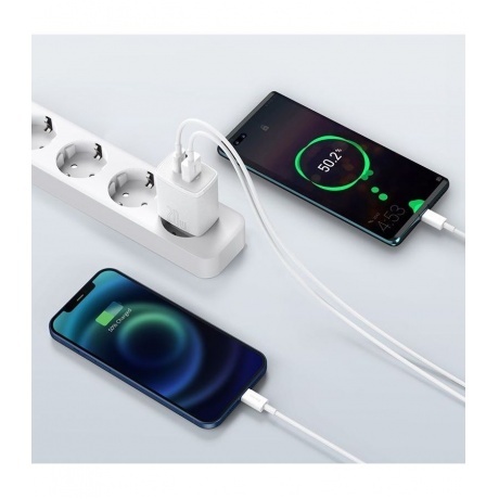Сетевое зарядное устройство Baseus Compact White (CCXJ-B02) - фото 2