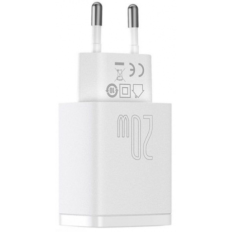 Сетевое зарядное устройство Baseus Compact White (CCXJ-B02) - фото 13