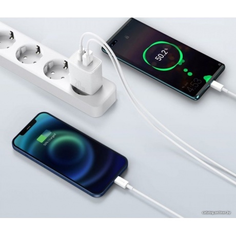 Сетевое зарядное устройство Baseus Compact White (CCXJ-B02) - фото 18