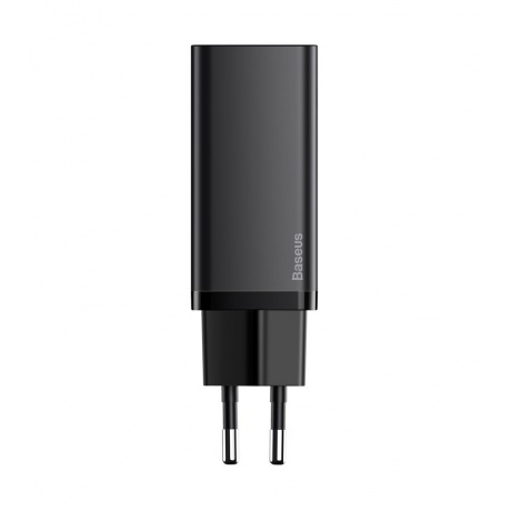 Сетевое зарядное устройство Baseus GaN2 Lite 65W Black (CCGAN2L-B01) - фото 2