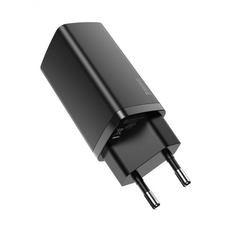 Сетевое зарядное устройство Baseus GaN2 Lite 65W Black (CCGAN2L-B01) - фото 3