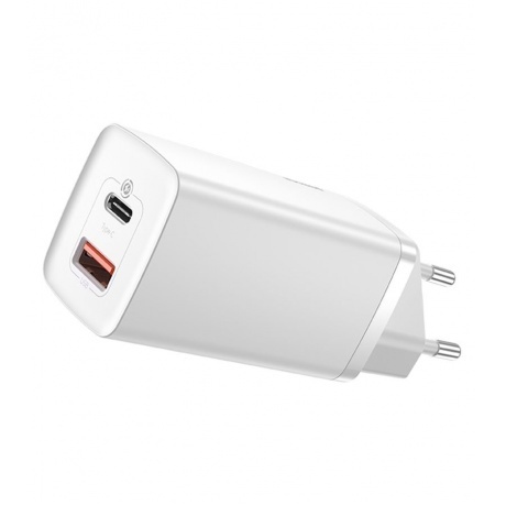 Сетевое зарядное устройство Baseus GaN2 Lite 65W White (CCGAN2L-...