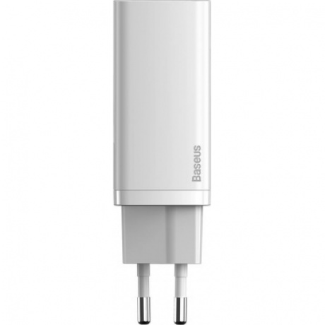 Сетевое зарядное устройство Baseus GaN2 Lite 65W White (CCGAN2L-B02) - фото 2