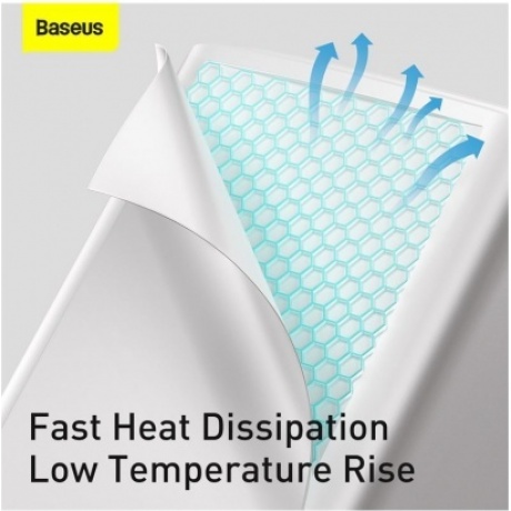 Сетевое зарядное устройство Baseus GaN2 Lite 65W White (CCGAN2L-B02) - фото 14