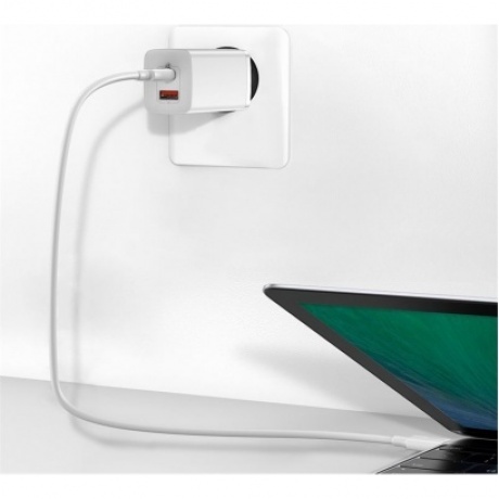 Сетевое зарядное устройство Baseus GaN2 Lite 65W White (CCGAN2L-B02) - фото 9