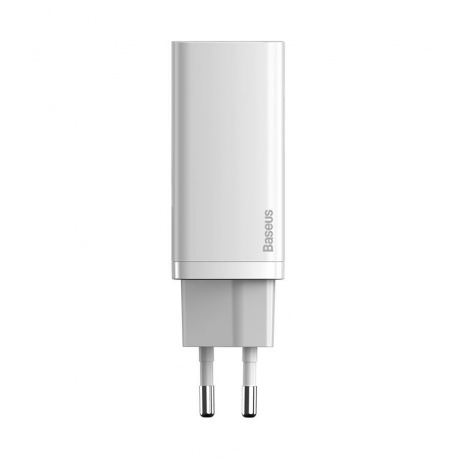 Сетевое зарядное устройство Baseus GaN2 Lite 65W White (CCGAN2L-B02) - фото 2