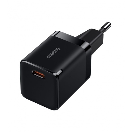Сетевое зарядное устройство Baseus GaN3 30W CCGAN30CU Black (CCGN010101) - фото 9