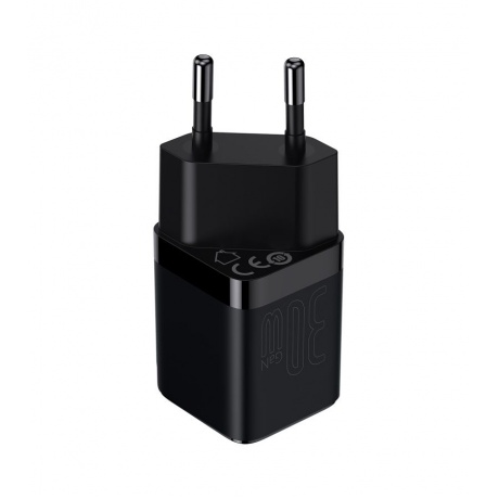 Сетевое зарядное устройство Baseus GaN3 30W CCGAN30CU Black (CCGN010101) - фото 10