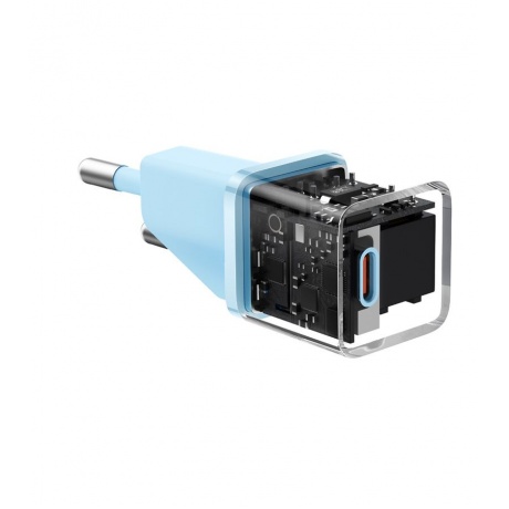 Сетевое зарядное устройство Baseus GaN5 20W EU Blue (CCGN050103) - фото 11