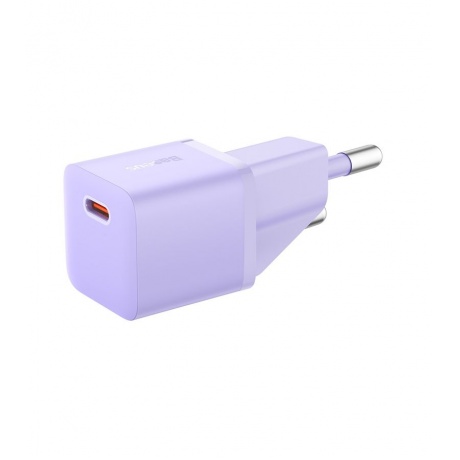 Сетевое зарядное устройство Baseus GaN5 20W EU Purple (CCGN050105) - фото 10