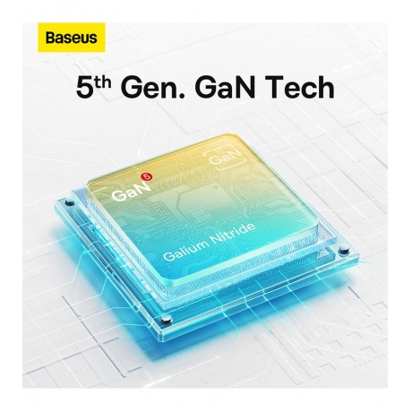 Сетевое зарядное устройство Baseus GaN5 30W White (CCGN070502) - фото 14