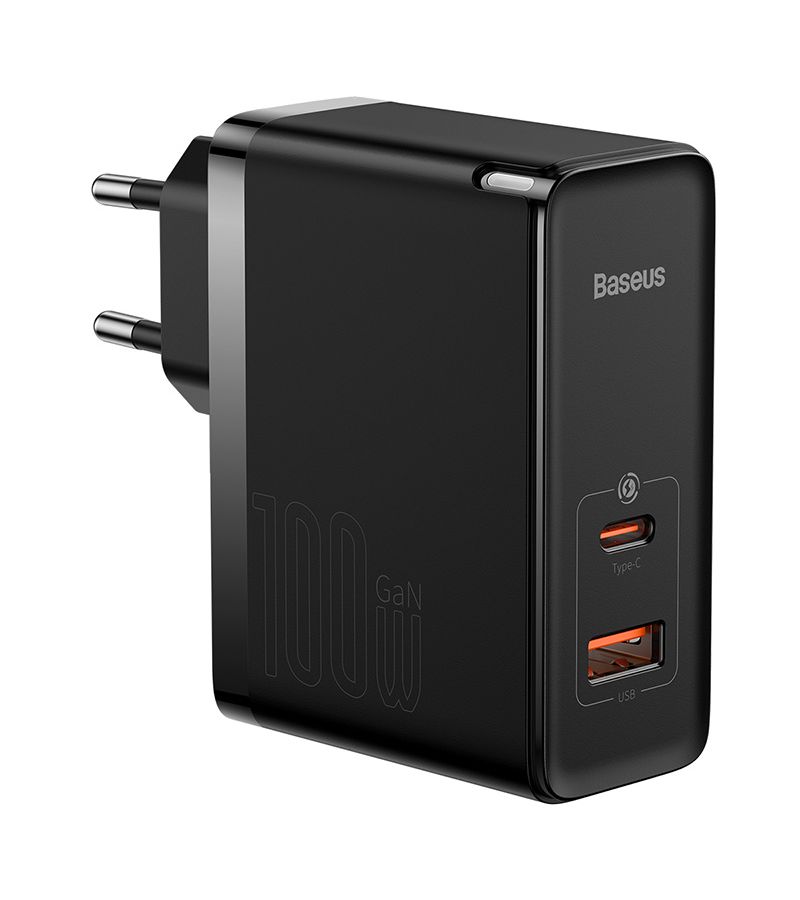цена Сетевое зарядное устройство Baseus GaN5 Pro 100W Black (CCGP090201)
