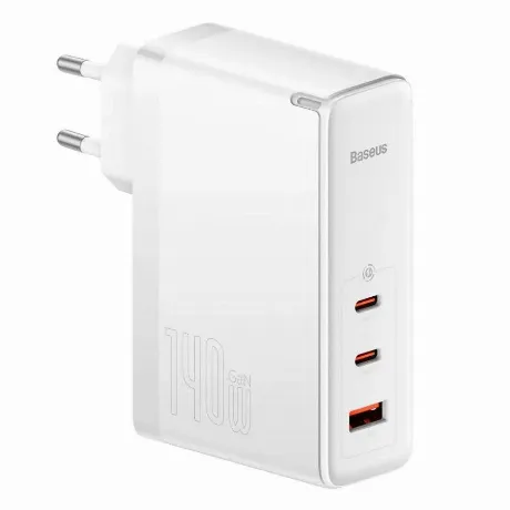 Сетевое зарядное устройство Baseus GaN5 Pro 140W EU White (CCGP1...